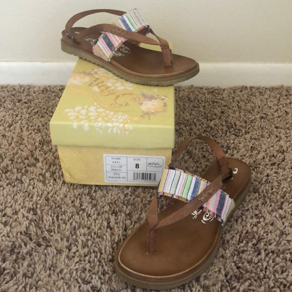 Multicolor Sandals